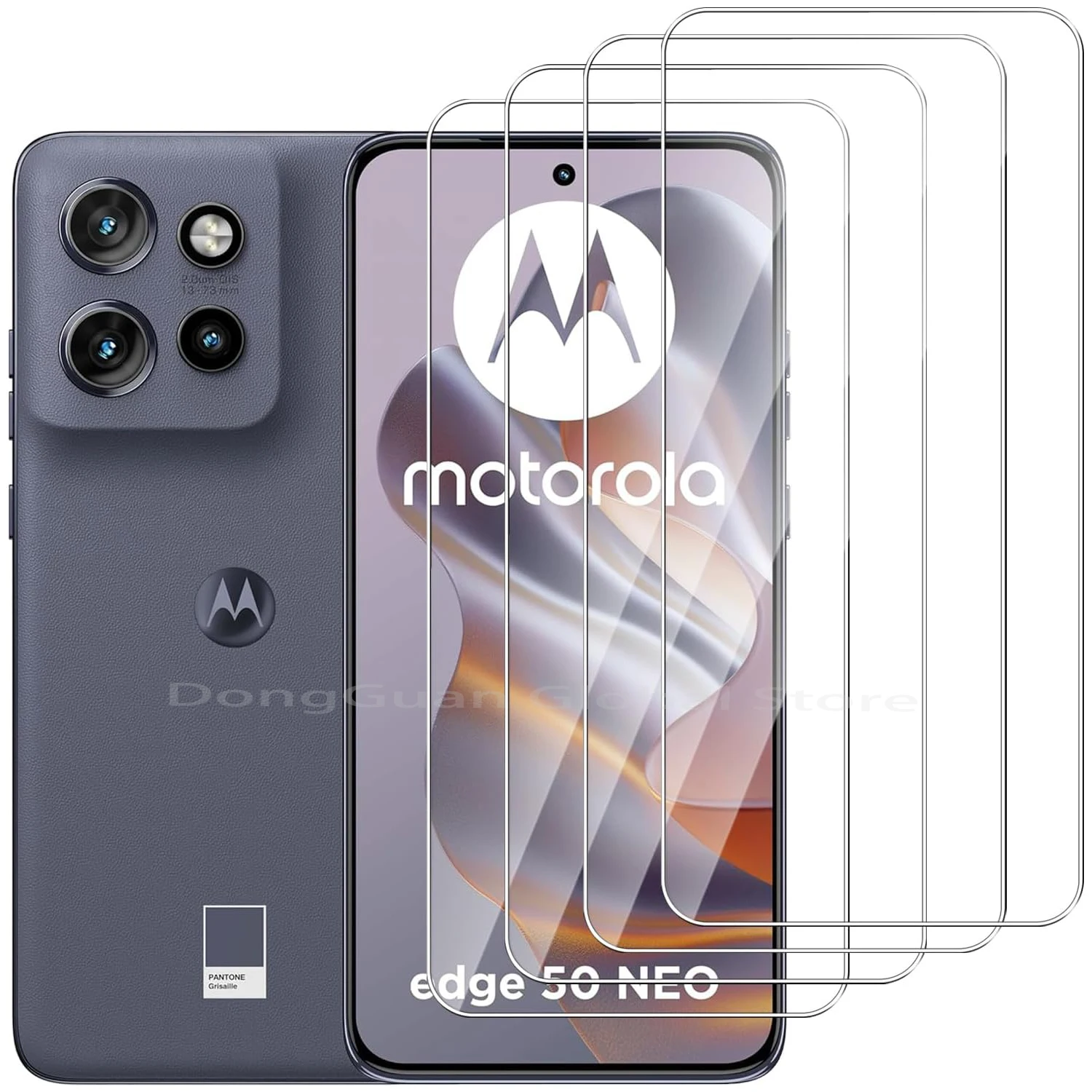2/3/4 Stück gehärtetes Glas für Motorola Moto Edge 50 Neo gehärtetes Glas Displayschutzfolie Image