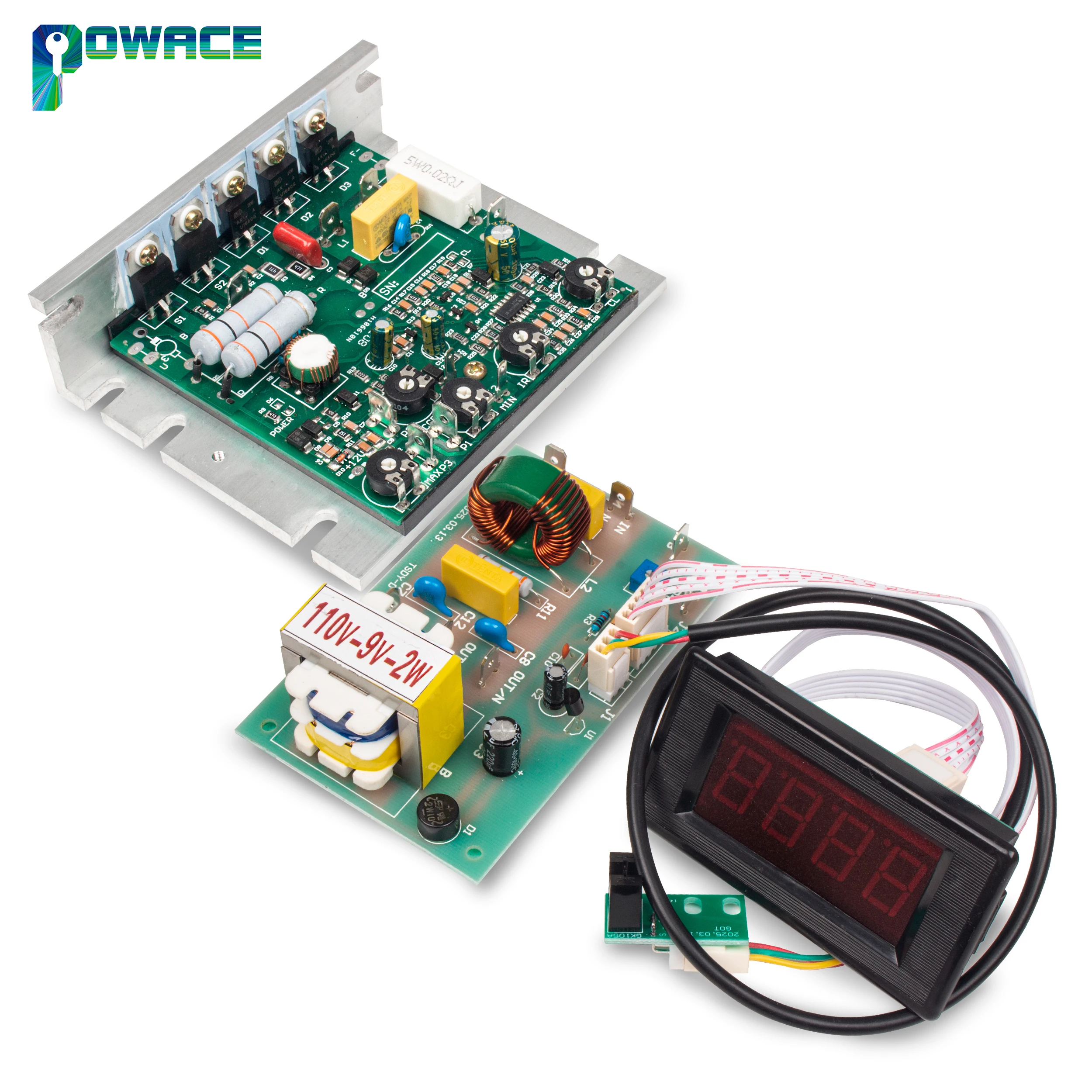 220V Drehmaschinen-DC-Bürstenmotor-Steuerplatine, Motorkarte, DC-Motorgeschwindigkeitsregler KE-230 mit Filter Image