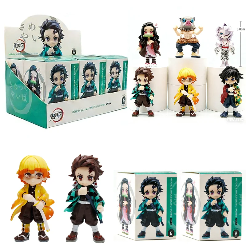 Bushiroad Palverse D Demon Slayer: Kimetsu No Yaiba Anime-Figur Blind Box Vol.1 Geburtstagsgeschenk Dekofigur Spielzeug Geschenk Image