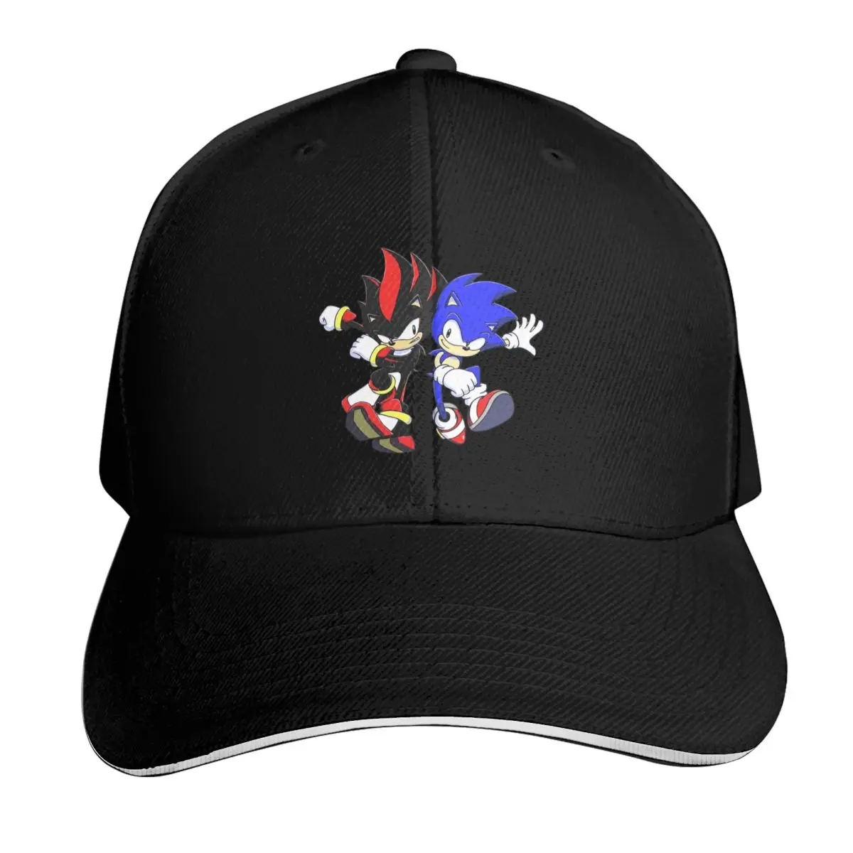 Sonic Shadow Cartoon The Hedgehog Cap, modische, lässige Baseballkappen, verstellbare Mütze, Hip Hop, Sommer, Unisex-Baseballmützen