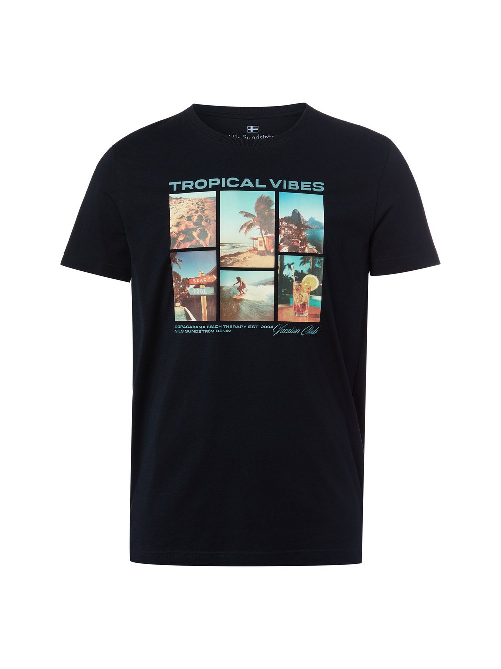 Nils Sundström T-Shirt Herren marine, L Image