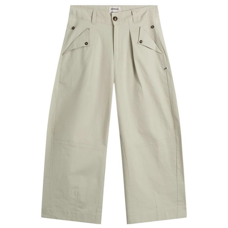 Mara Trousers - Natural - Damson Madder Pants