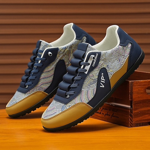 Sportliche Herren-Sneaker aus Kunstleder – trendiges Design für einen aktiven Lebensstil, ideal zum Laufen, Spazierengehen und für Outdoor-Aktivitäten Image