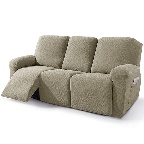 Elastischer Ganzkörper-Überzug für Relaxsessel, Schaukelstuhlbezug, elektrisch verstellbares Sofabezug, geteilter Massagesesselbezug Image