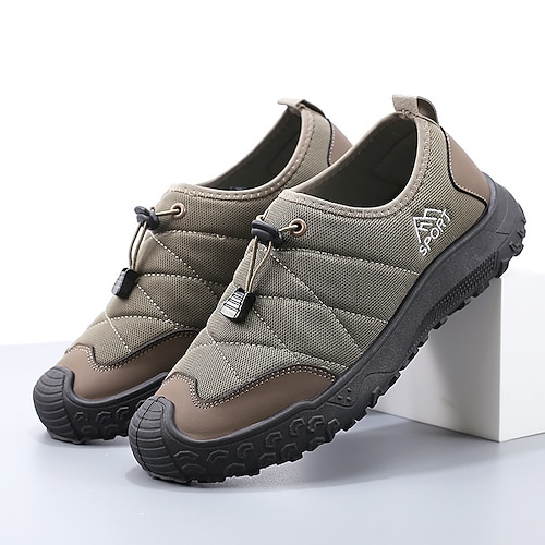 Outdoor-Wanderschuhe für Herren aus Kunstleder – robust und bequem mit rutschfesten Sohlen, perfekt zum Wandern, für Outdoor-Abenteuer und Naturspaziergänge. Image