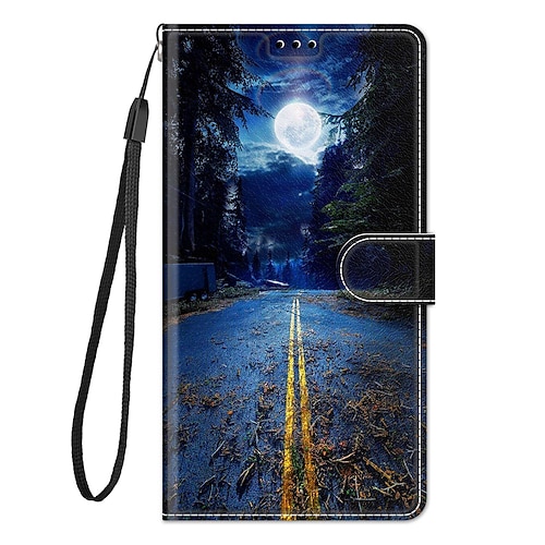 Handy Hülle Handyhüllen Für S26 Ultra Plus S25 S24 S23 S22 Plus Ultra S23 FE S20 A55 5G A35 5G A25 Rückseite Mit Ständer Mit Handgelenkschlaufe Kartenfach Retro TPU PU-Leder Image