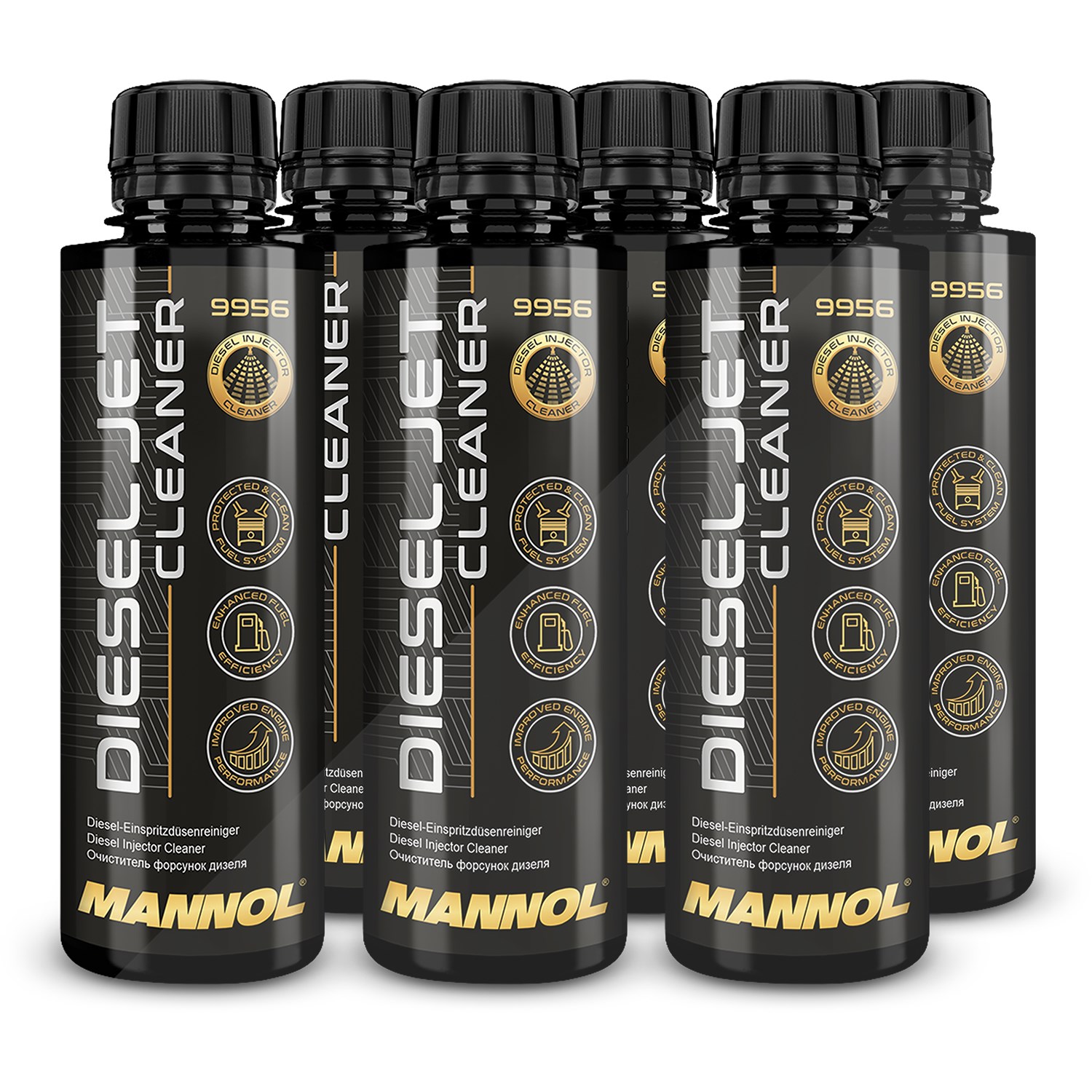 Mannol 6x 250 ml Diesel Jet Cleaner [Hersteller-Nr. MN9956-025PET] Image
