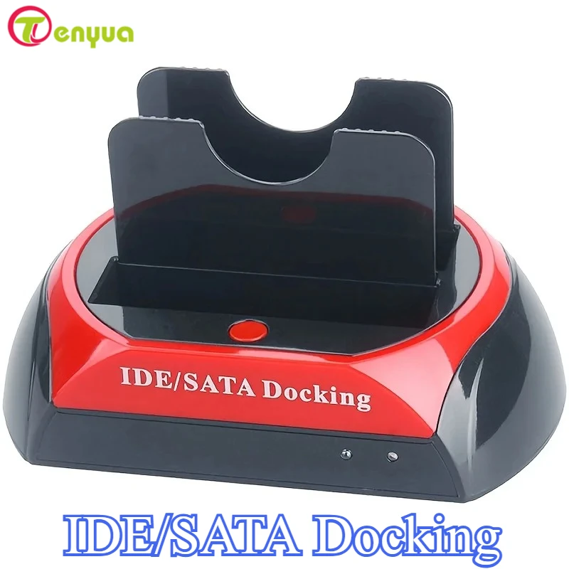2,5 und 3,5 IDE/SATA Universal-Festplatten-Dock – serielle Dual-Disk- und Dual-Use-Ports für maximale Mobilität Image