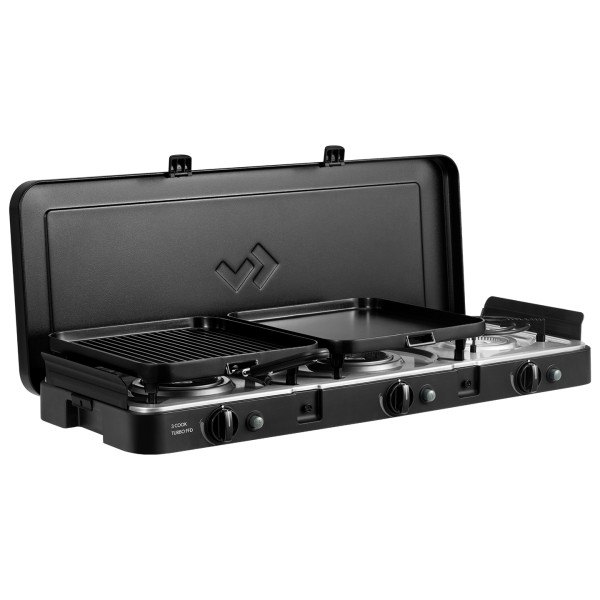 Cadac-Dometic - 3 Cook Turbo FFD Deluxe 30mbar - Gaskocher grau/schwarz