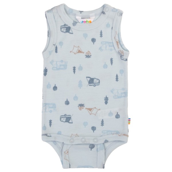 Joha - Kid's Body w/o Sleeves - Merinounterwäsche Gr 70 grau