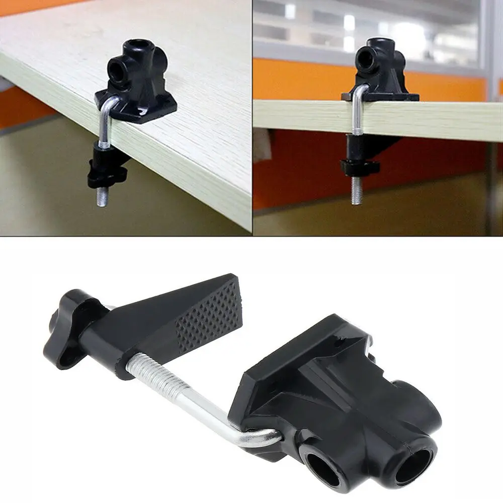 Hardware Halterung Klemme Zubehör DIY feste Metall Schreibtisch lampe Clip Armaturen Schraube Kamera Blitz halter fit für Mikrofon klemmen Image