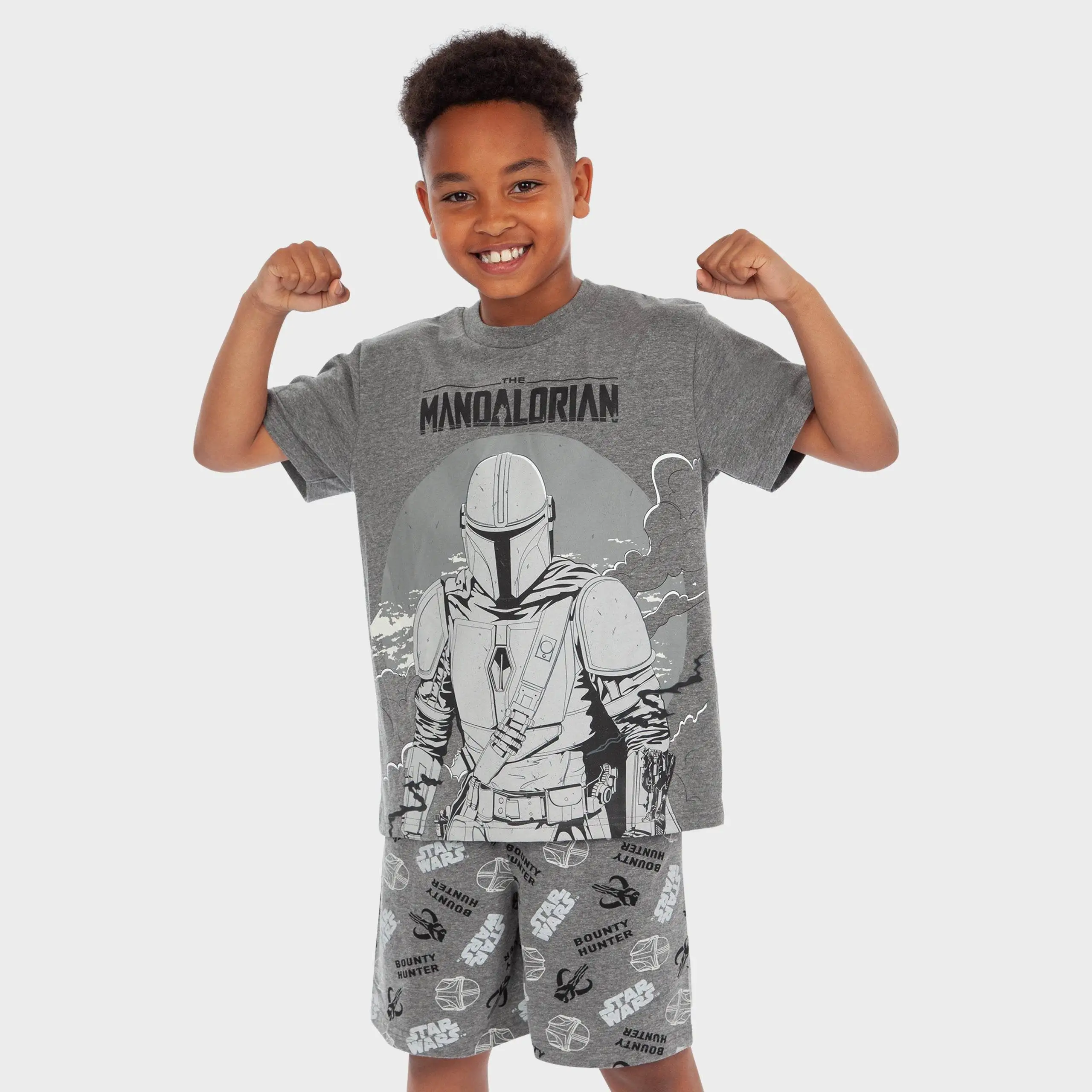25-26 Sommer Star Wars Kurzarm-Set 3D-Druck Schnelltrocknendes Set Kinder-Pyjama Image
