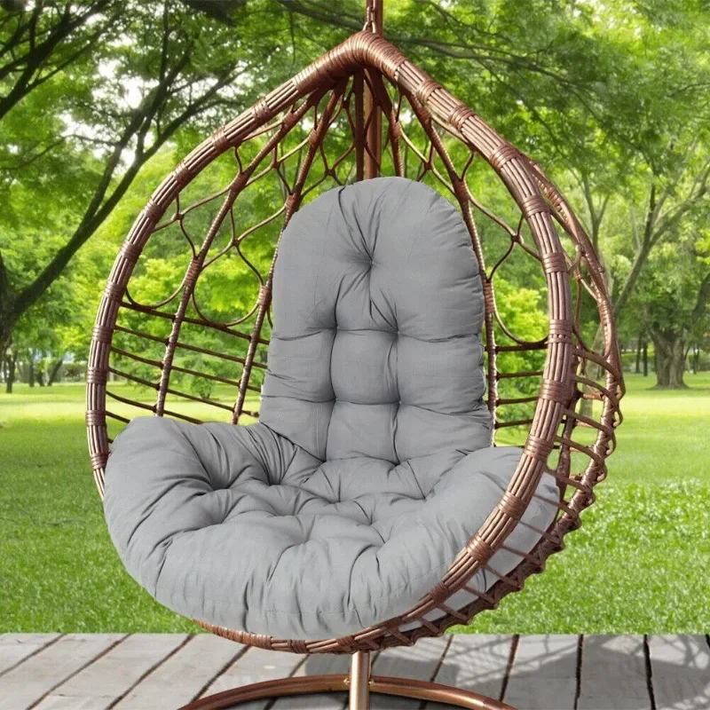 Garten Ei Stuhl Sitzpolster Innenhof hängen Schaukel Stuhl Kissen Rattan chair weichen bequemen Kissen Kissen Nochair
