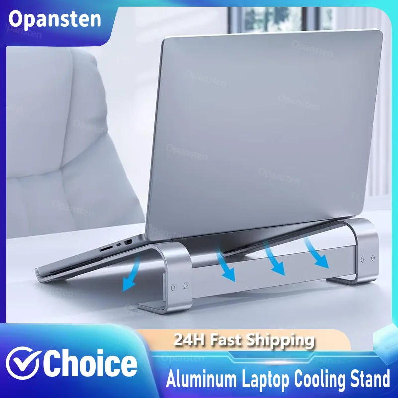 Aluminium-Laptop-Kühlständer und -Halterung für MacBook Pro/Air, Dell, HP, Lenovo Notebooks – Computerhalterung und Zubehör Image