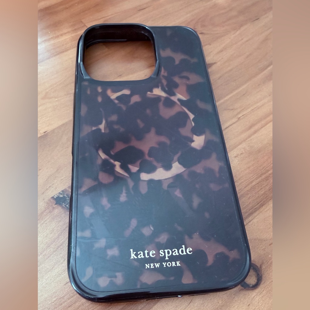 Kate Spade Cell Phones & Accessories | Kate Spade Tortoise Shell Phone Case | Color: Black/Brown | Size: Os