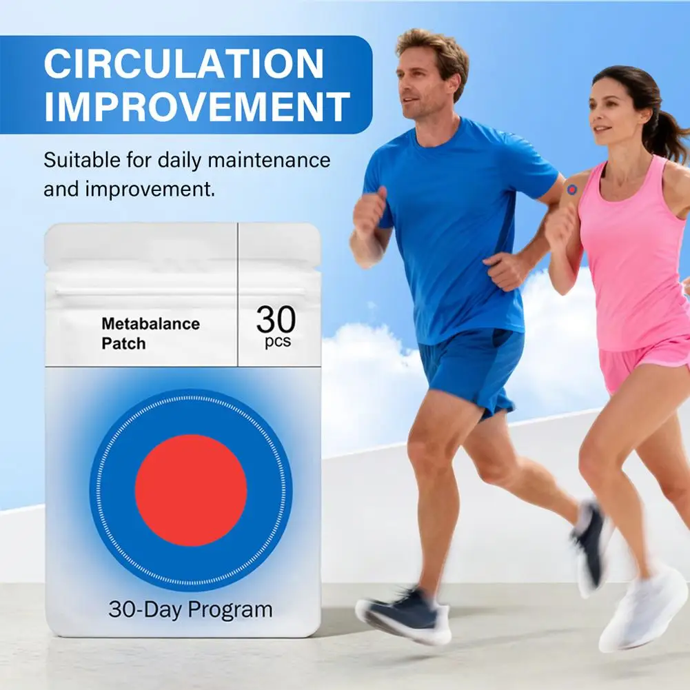 30/90/150 Stück Metabolismus-Balance-Pflaster, originale Gewichtskontrollformel, nicht reizend, hautfreundlich, für eine stabile Stoffwechselgesundheit Image