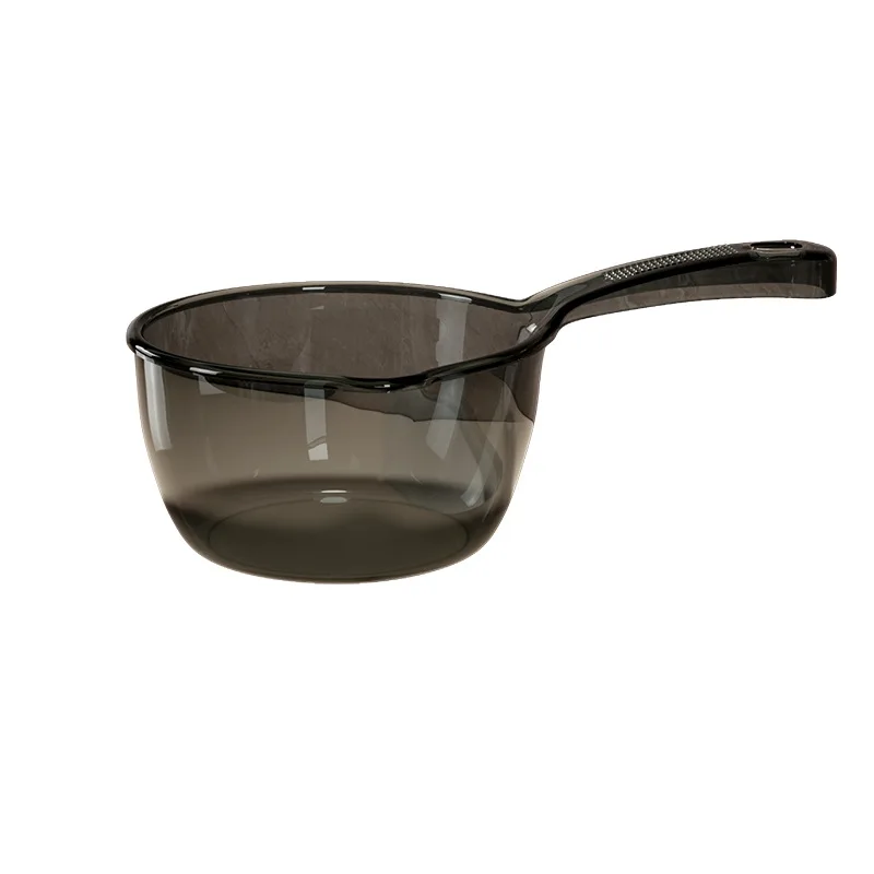 2 Stück Küche Wassers chaufel Kunststoff Wasser pfanne verdicken Bad pfanne Schöpf löffel Haushalts zubehör für Küche Bad Wasch werkzeuge