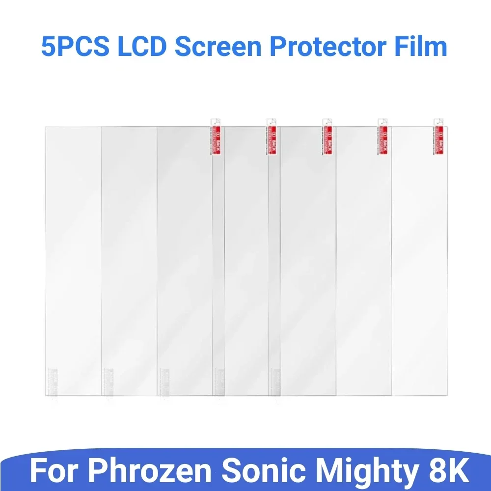 5 Stück Kratzfeste Schutzfolie für Phrozen Sonic Mighty 8K LCD-3D-Drucker - Zubehör für Harzdrucker Image