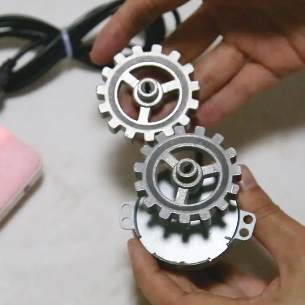 DIY automatisch rotierende Grill Ersatzteile Zahnrad elektrische Ausrüstung geeignet für alle Arten von flachen Grill Back nadel Zahnräder Image