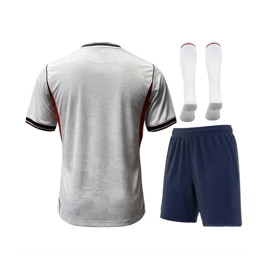 Maillot domicile personnalisé Angleterre 2026/2027 pour adulte, maillot enfant Angleterre 26/27