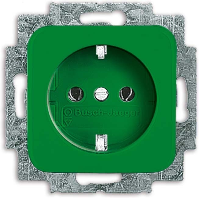 Busch-Jaeger Steckdosen-Einsatz gn 20 EUC-13-212 2CKA002011A1326 Image
