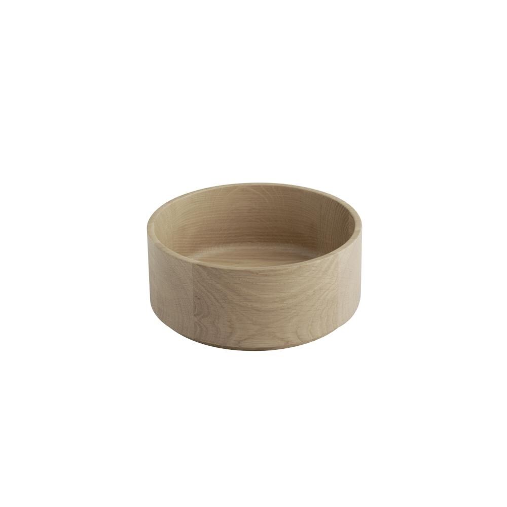 APS Schale THE GRID - Eichenholz, Ø 16 cm, 720 ml, stapelbar Image