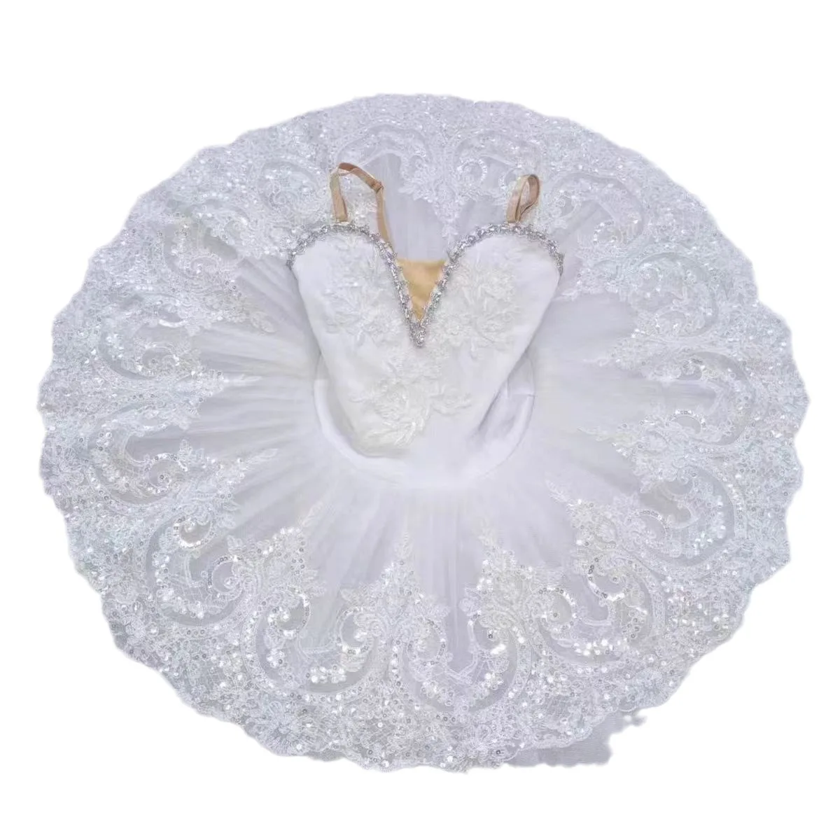 Ballett Tutu Rock Sling Kinder Weiß Schwanensee Dance Performance Kostüme Schönheit Tanz Kleidung Kinder Erwachsene Ballett Kleid Image