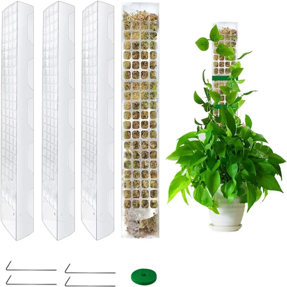 Platz sparen Kunststoff Moos stange wieder verwendbare Pflanzen Stange Pflanzenst änder Kletter pflanze Wasser Moos Säule Image