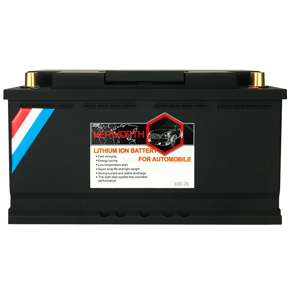 KP100-20 Starthilfe Auto Motor LiFePO4 Vielseitige Batterie 12V 100Ah CCA 1900A Integrierte BMS Für RV Camper Golf warenkorb Off-Road Image