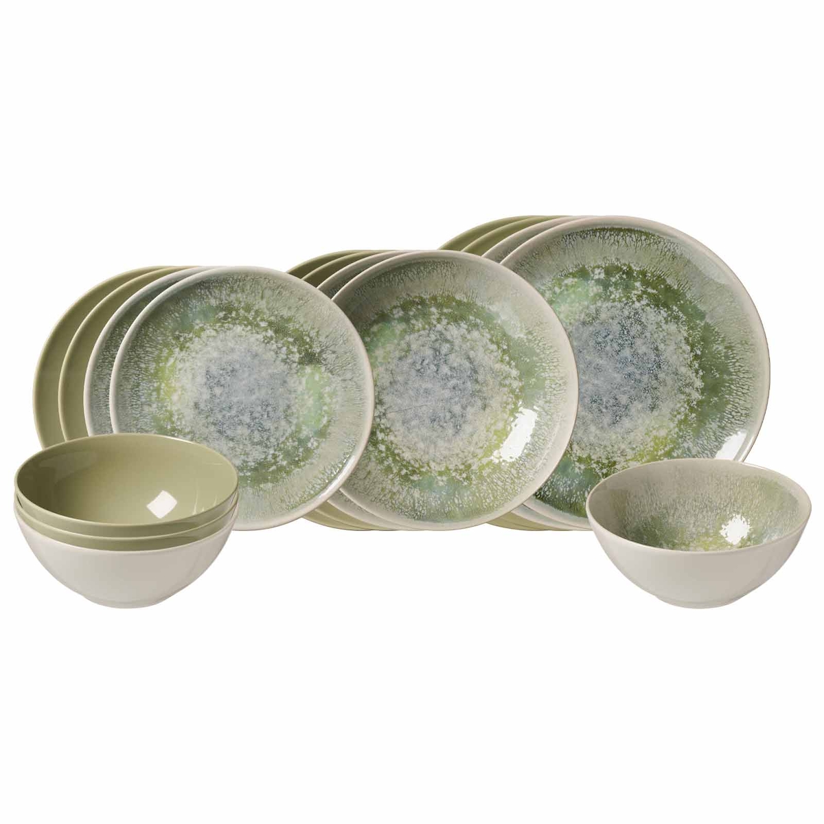 Ritzenhoff & Breker Cecina Einsteiger-Set 16-teilig gemischt - Grün / Jade Image