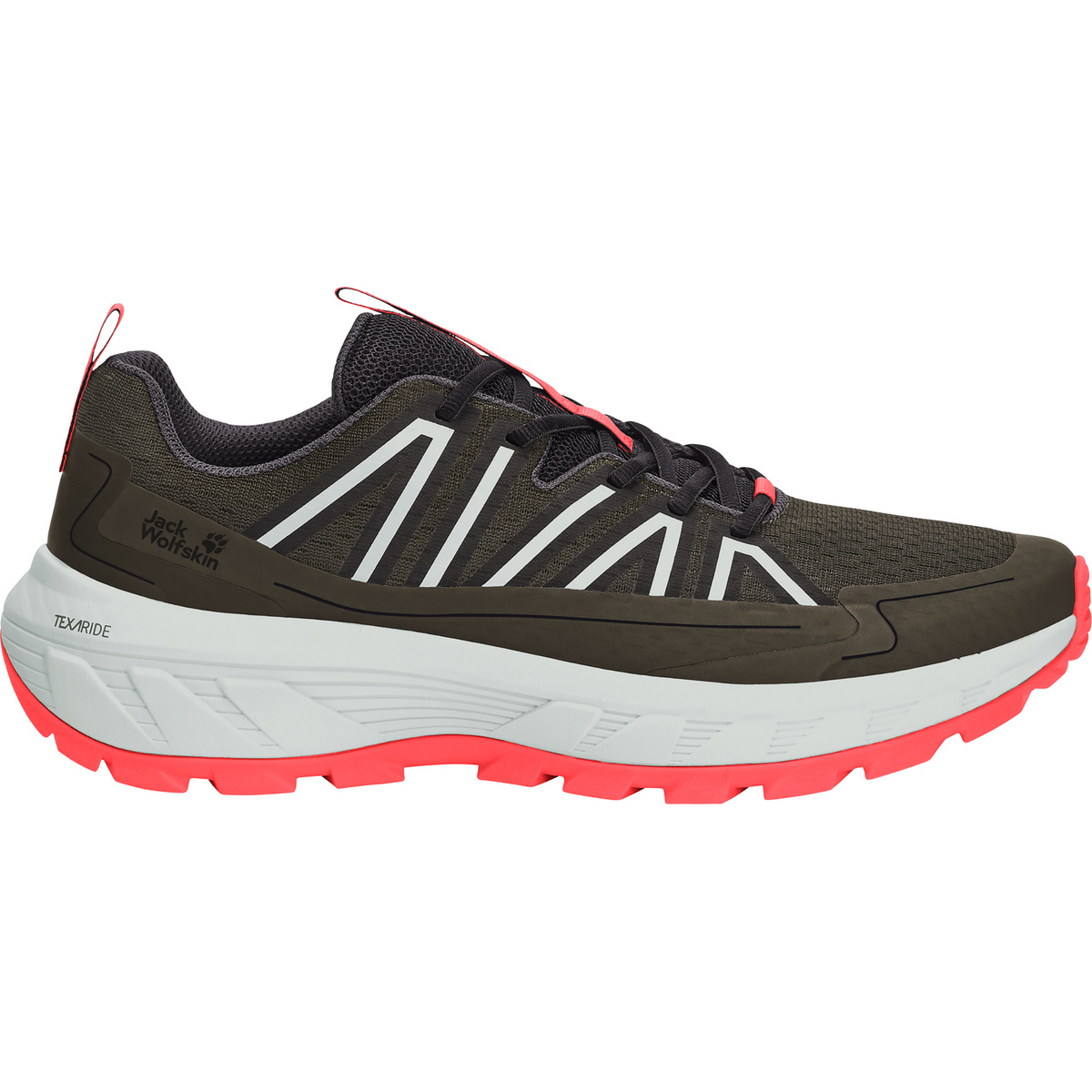 Jack Wolfskin Herren Wild Hike Low Schuhe (Größe 42.5, schwarz)