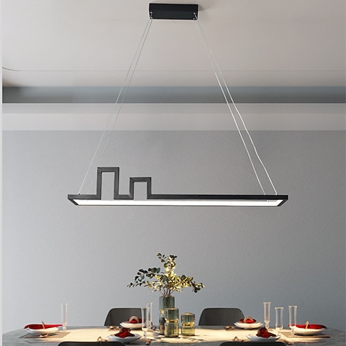 kronleuchter led keil restaurant lampe schlafzimmer esstisch post modernen kreativen europäischen stil Image