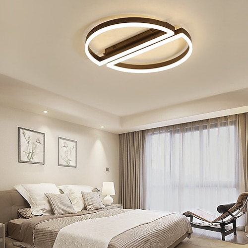 55 cm dimmbare Deckenleuchte mit geometrischen Formen LED-Metall stilvolle geometrische lackierte Oberflächen modern 220-240 V Image