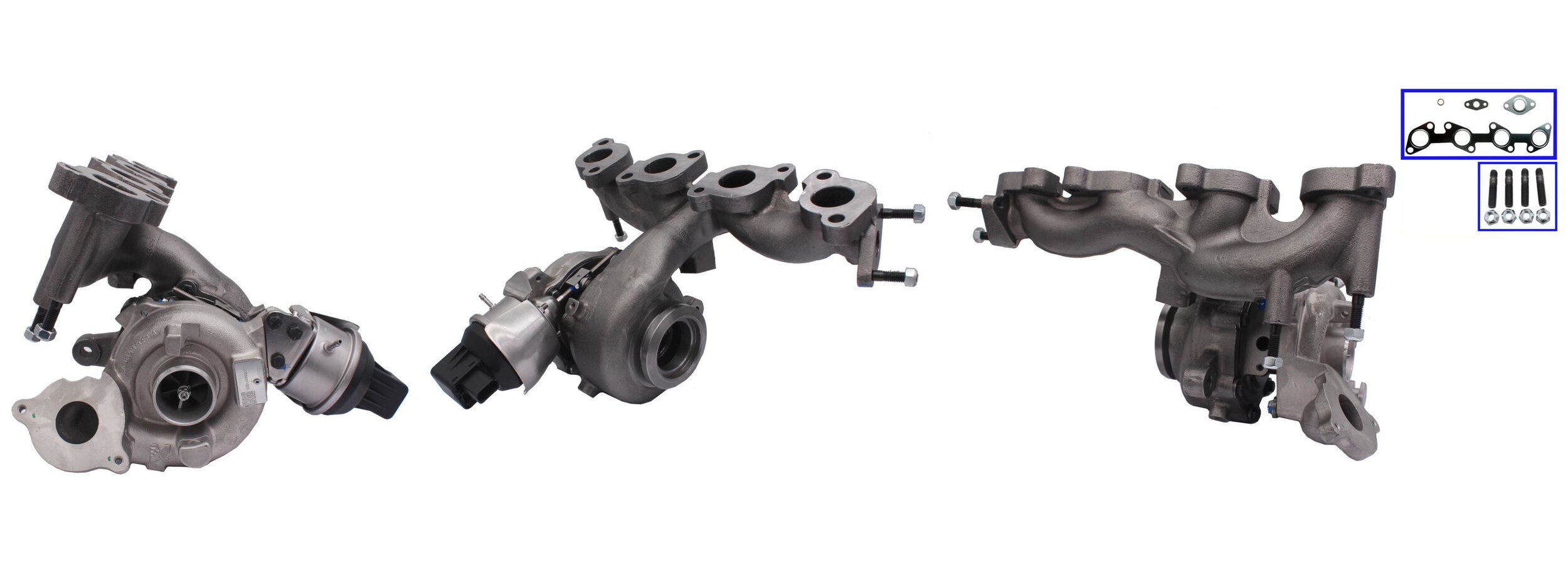 ELSTOCK Lader, Aufladung 91-1082 mit Dichtungen für VW AUDI 03L253019AX 03L253019TV 03L253019T Image