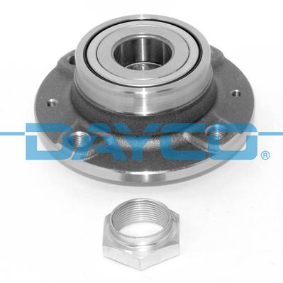 DAYCO Radlagersatz KWD1345 hinten rechts Ø129mm 129mm für PEUGEOT CITROËN 374843 374828 Image