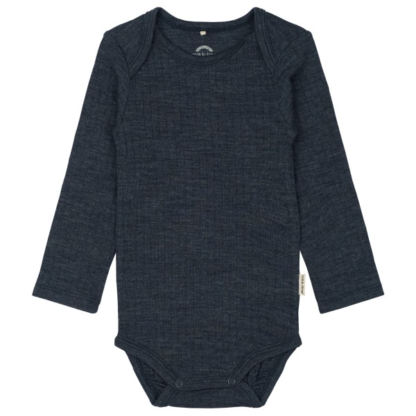 Mikk-Line - Kid's Merino Wool L/S Body - Merinounterwäsche Gr 68 blau