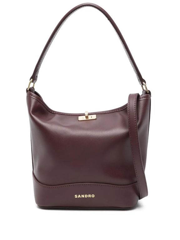 Mini Tangoso Bucket Bag - Purple - Sandro Bucket Bags