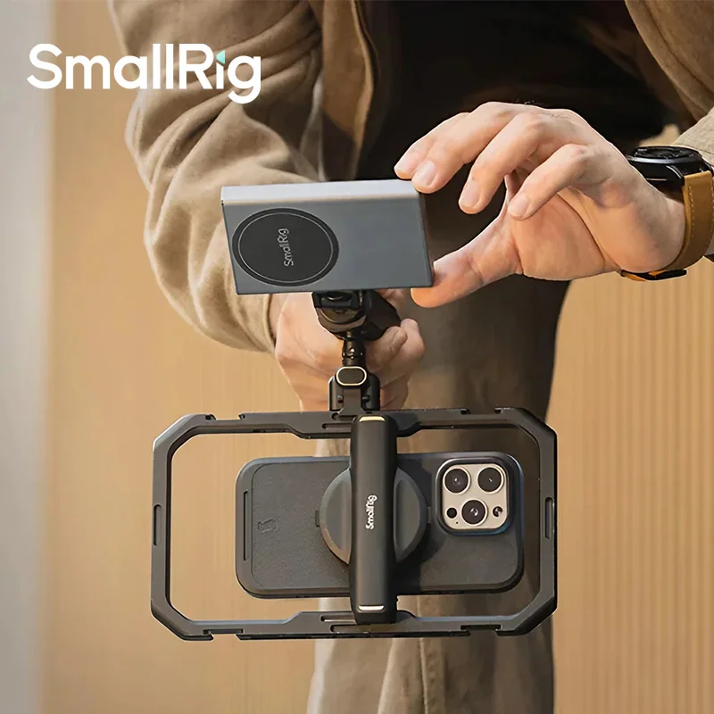 SmallRig Smartphone Wireless Magnetic Selfie Monitor Screen for iPhone for Huawei for Smartphone Rear Camera Selfie Vlog 4850