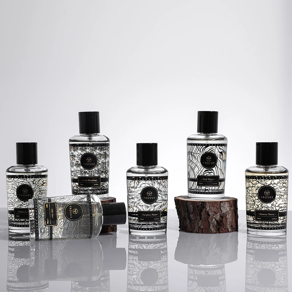 TROVEZ 100ML Brand Perfume Woody Unisex Perfume Spray Cologne Perfume Long Lasting Fresh Eau De Parfum Halloween Fragrance