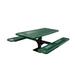 UltraPlay Laurie Outdoor Picnic Table Metal in Green | 30 H x 48 W x 70 D in | Wayfair PG337S-V4G