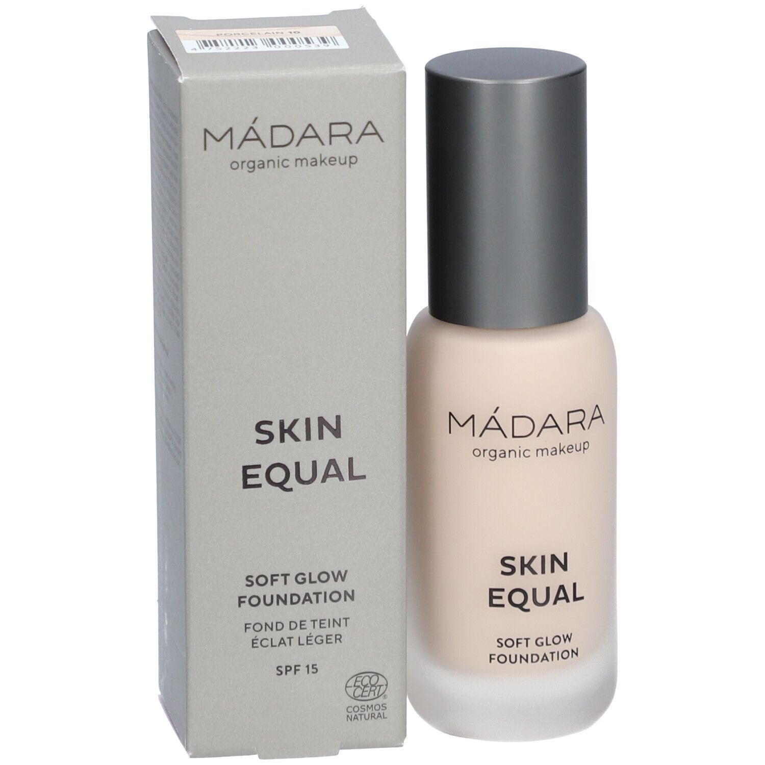 mádara Madara Equal Base Soft Glow Spf15 10 Porcelain 30 ml Crema
