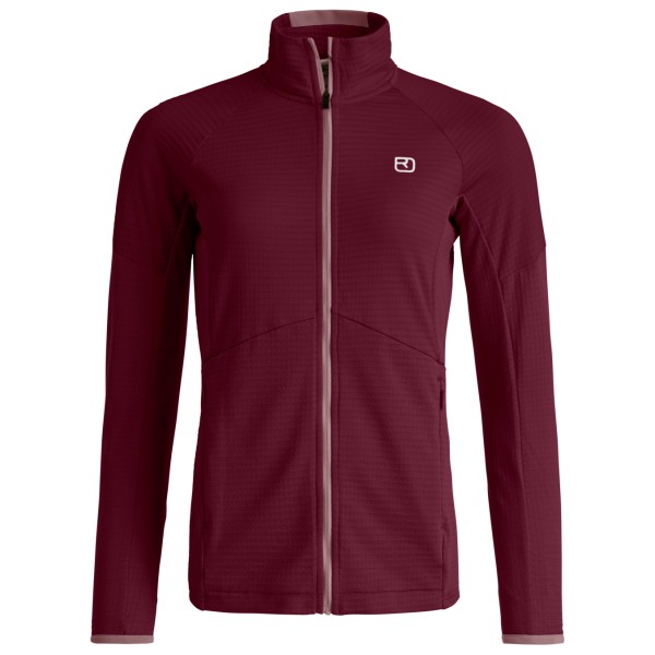 Ortovox - Women's Fleece Light Grid Jacket - Fleecepullover Gr M rot