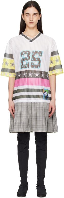 Nancy Uniform Jersey Midi Dress