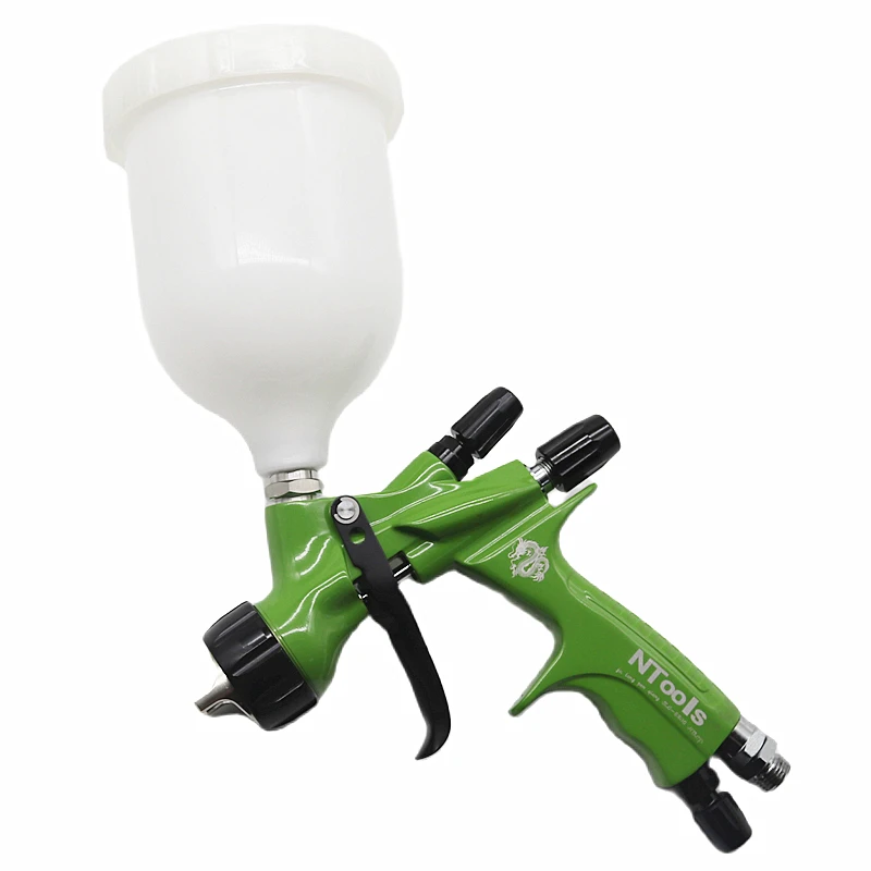 Ugello da 1.3mm HVLP Pistola a spruzzo per vernice Pistole a spruzzo per vernice ad aria Aerografo per la verniciatura di auto Aerografo Riparazione Pistola a spruzzo Strumenti pneumatici