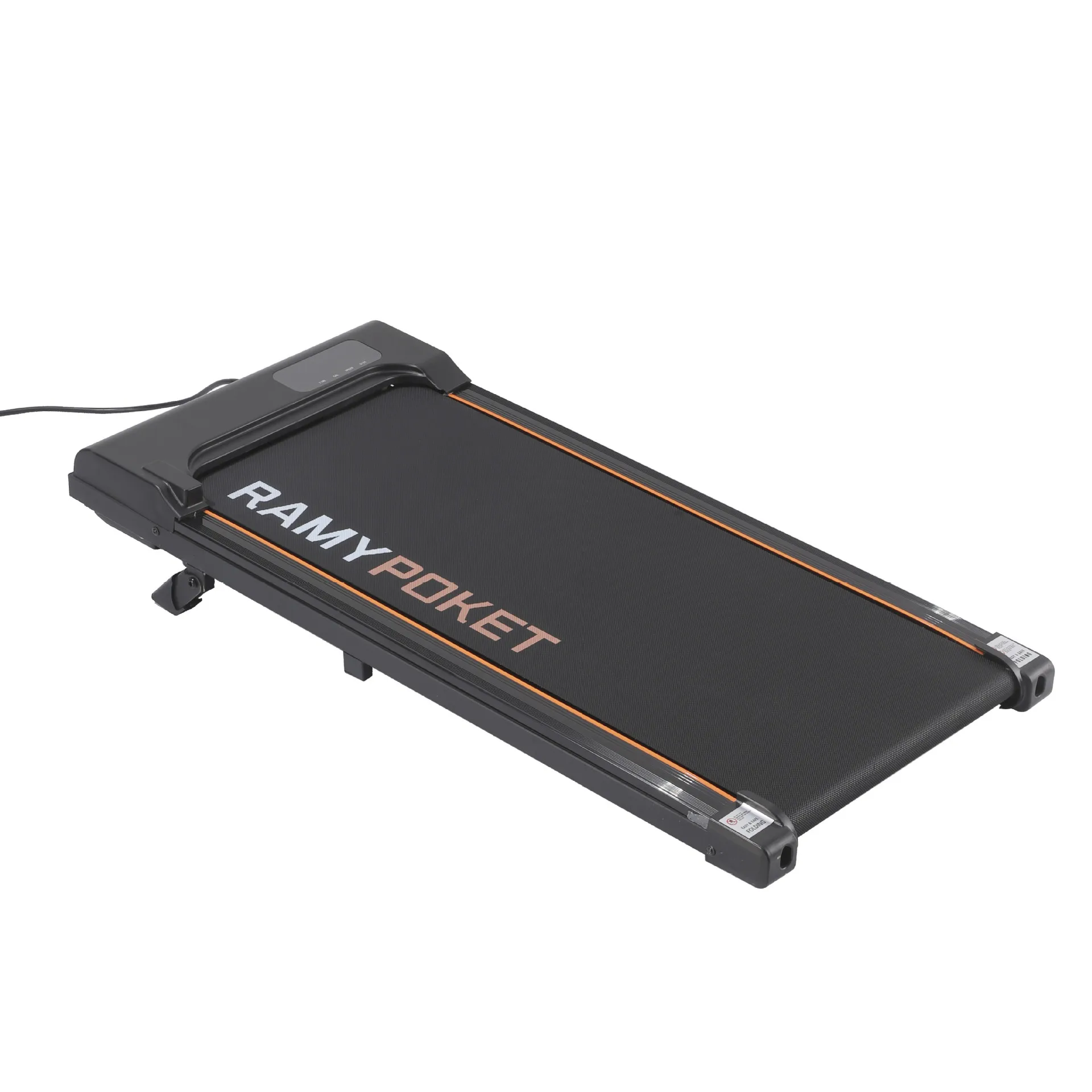 Tapis roulant con inclinazione del 9%, Walking Pad da 2,5HP, capacità di carico del tapis roulant 120KG, velocità 1-6 km/h, adatto per uso domestico o sotto la scrivania, tapis roulant elettrico per