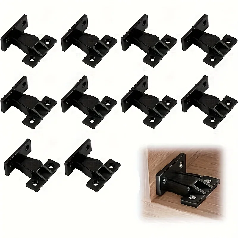 50 Push-to-Open-Basisschrauben, Möbelplattenverbinder, geeignet für Küchenschränke, Kleiderschränke, Betten, Tische. Image