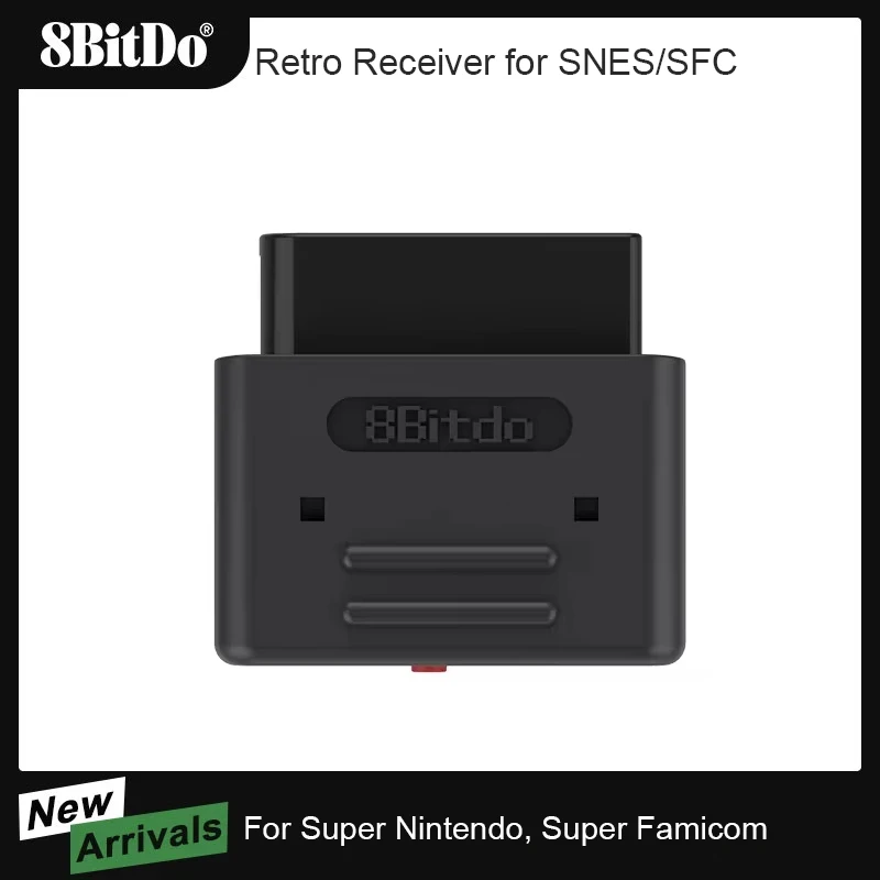 8BitDo Bluetooth Wireless Retro Receiver Adapter Dongle für SNES/SFC Unterstützung PS3 PS4 Switch Pro Xbox Bluetooth Wiimote Controller