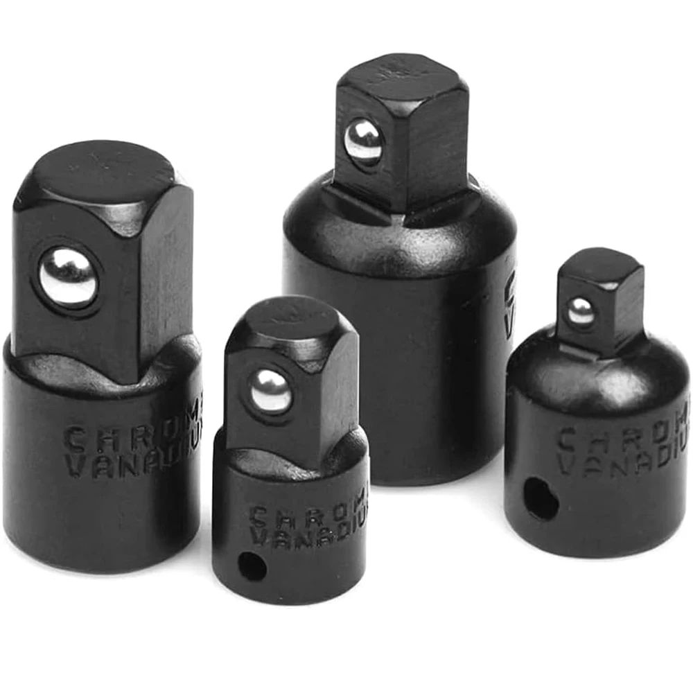 4 stücke Sockel Konverter Adapter Minderer Set 1/2 Bis 3/8 3/8 Bis 1/4 3/4 Zu 1/2 Impact Drive Sockel Adapter Reparatur Werkzeuge Image