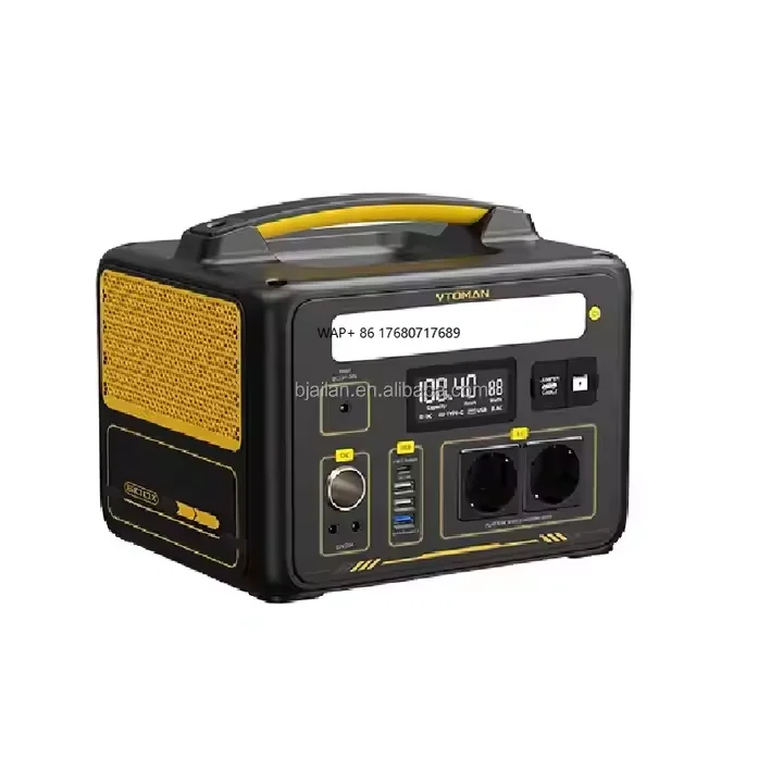 Tragbares 1000W-3000W Solarenergiespeichersystem Schnellladekraftwerk LiFePO4-Batterie im Freien reine Sinuswelle Image