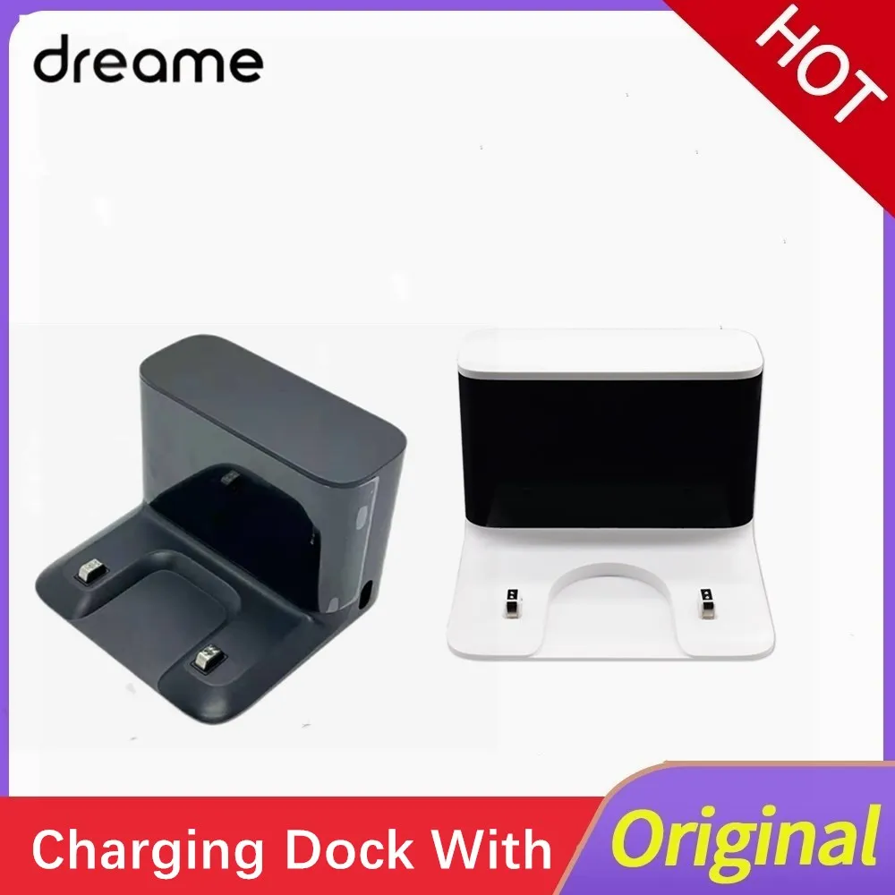 Original Zubehör Ladegerät Docking Station Basis Lade Dock Mit Kabel Ersatzteile für Dreame D9 D9MAX Roboter Staubsauger Image